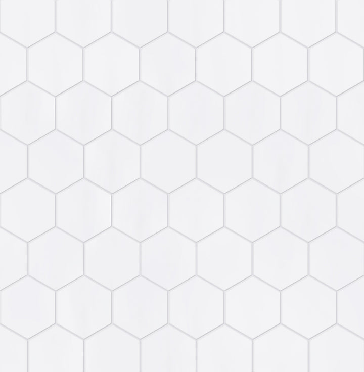 Satori Bianco Dolomite 12-in x 12-in Polished Natural Stone Marble Look Hexagon Mosaic Wall Tile (0.96-sq. ft/ Piece)