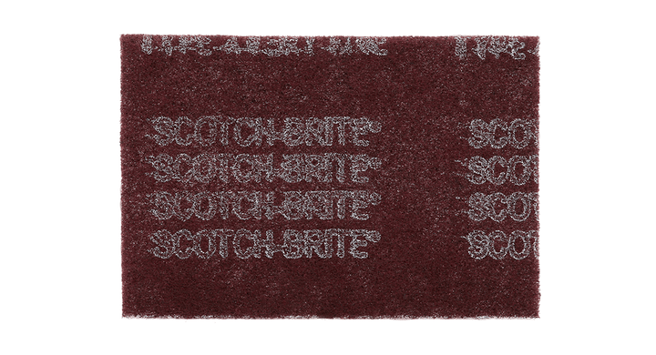 3M Scotch-Brite 7447 General Purpose Hand Pads, Very Fine, 6 in x 9 in (Pack of 5)