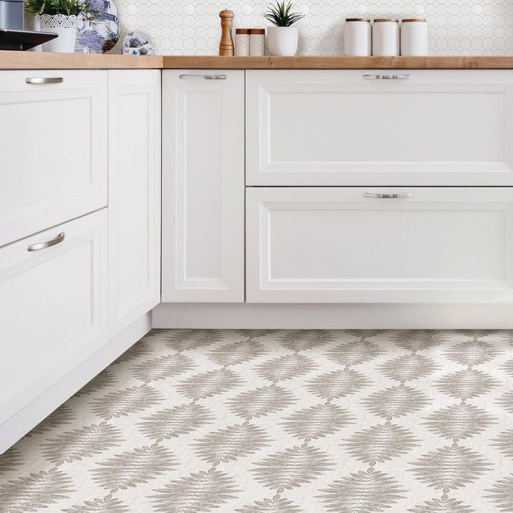 FloorPops Foliage 12 in. x 12 in. Peel and Stick Virgin Vinyl Floor Tiles (10-Pack)