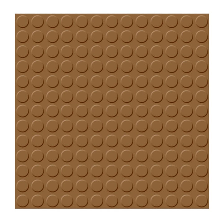 Flexco 18-in W x 18-in L x 0.125-in T Glue Down Rubber Gym Floor Tile (2.25-sq ft)