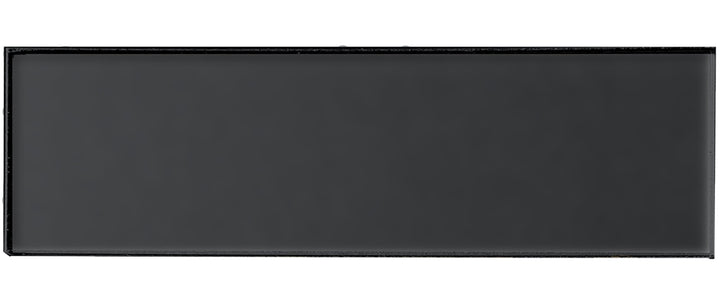 Abolos Forever Eternal Gray 4-in x 16-in Glossy Glass Subway Peel and stick Wall Tile product image