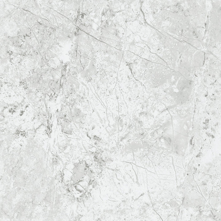 Armstrong Flooring Crescendo 12-in x 12-in Groutable Marble Look Peel-and-Stick Vinyl Tile, Ancestral Gray