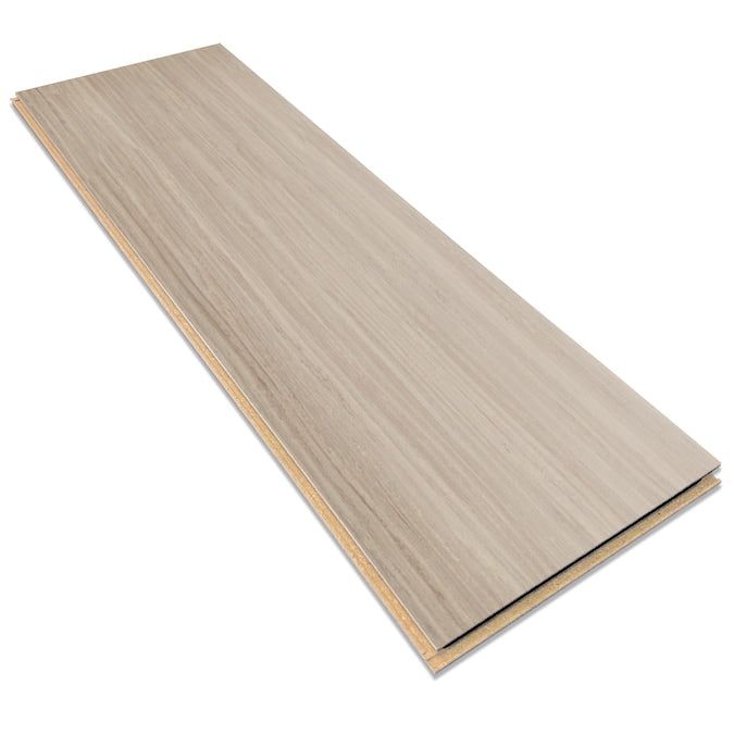 Forbo Flooring Systems Marmoleum Cinch Loc Seal Rocky Ice 10-mm T x 12-in W x 36-in L Waterproof Wood Plank Laminate Flooring (20.34-sq ft / Carton)