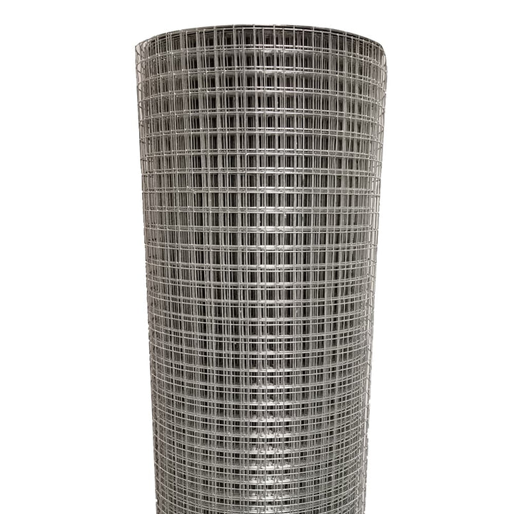 Acorn International Silver Galvanized Steel Hardware Cloth - 100ft x 2ft, 23 Gauge, 1/4-in Mesh