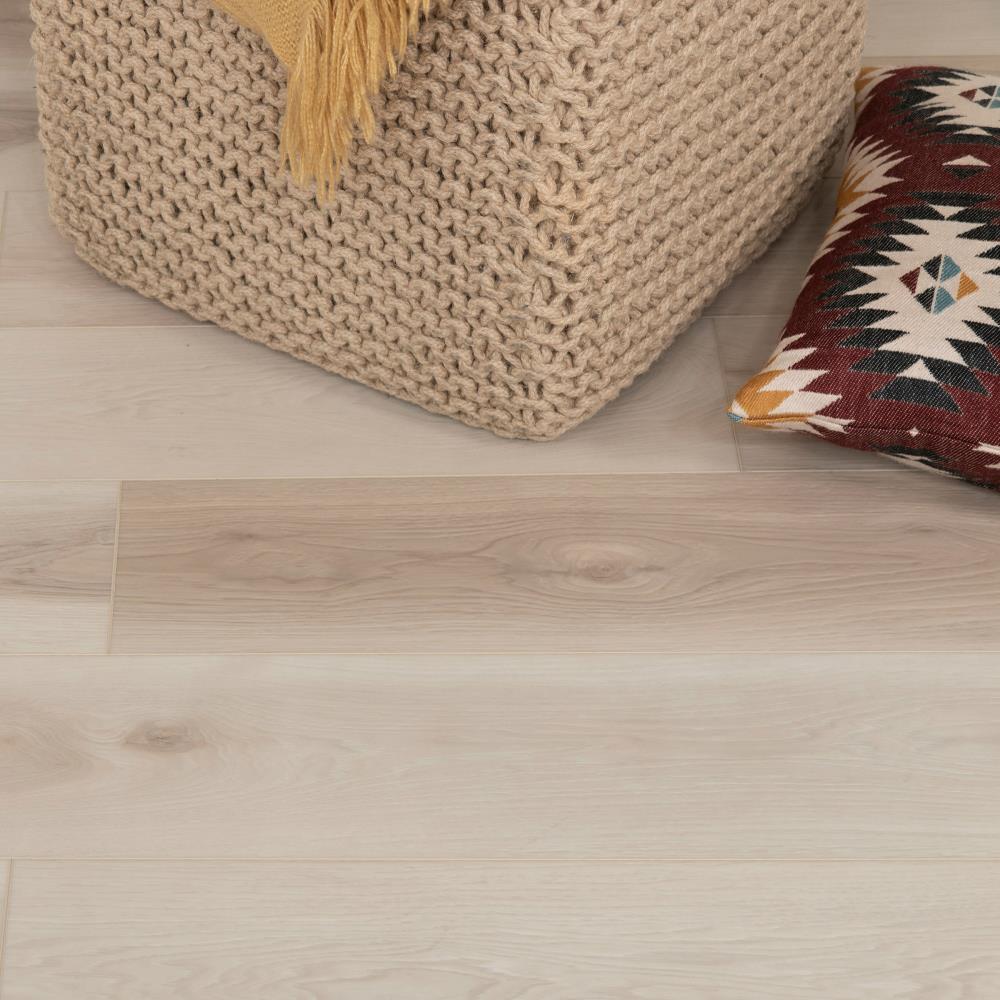 CALI Vinyl Pro with Mute Step Afterglow Oak 7-in Wide x 6-1/2-mm Thick Waterproof Interlocking Luxury Vinyl Plank Flooring (24.03-sq ft/Carton)