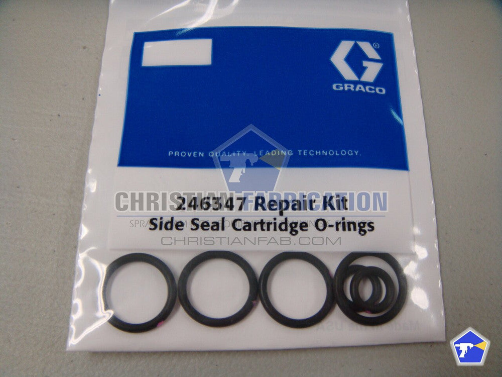 GRACO GR256463 Side Seal Kit, O-Ring (Part #GR256468)