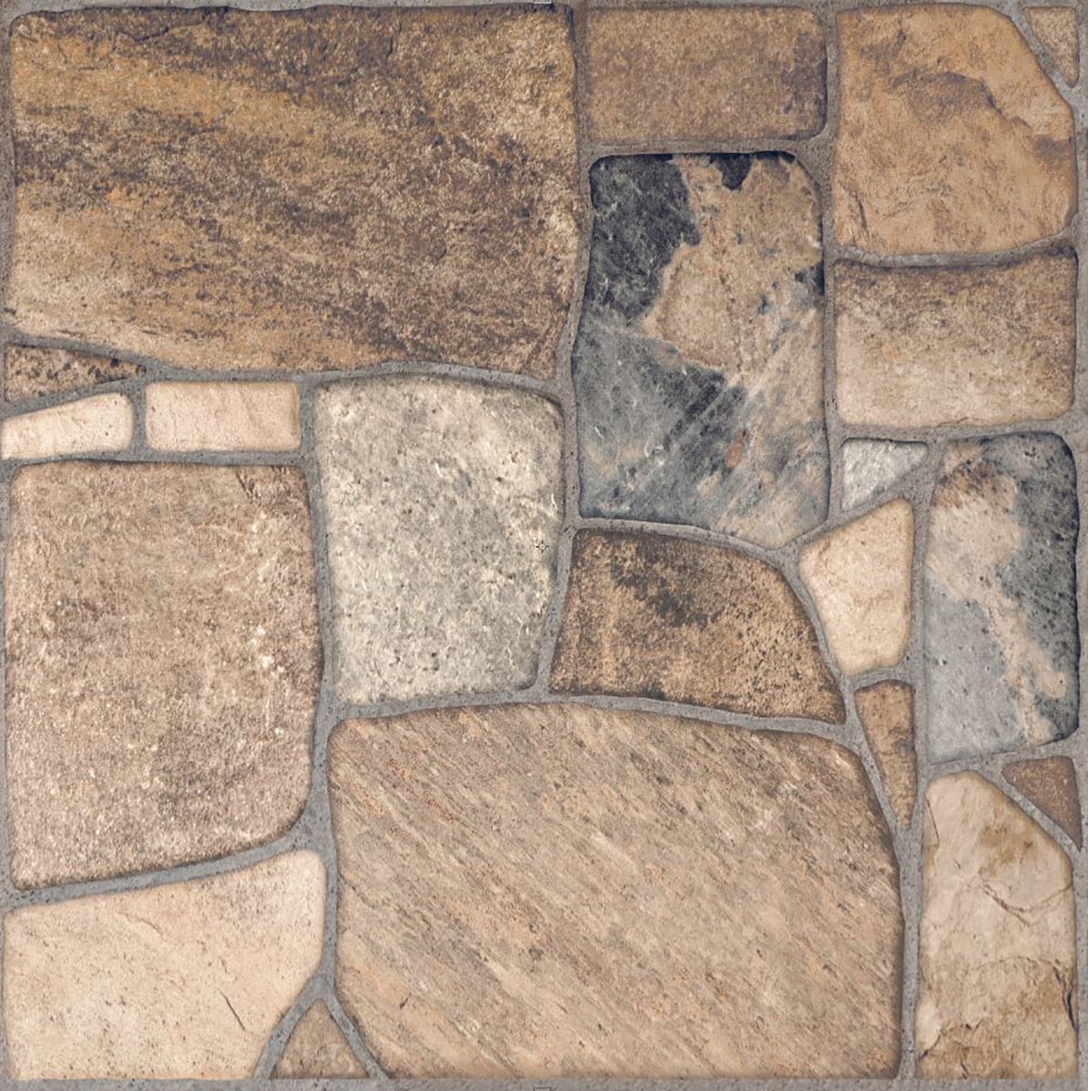 Style Selections Savestro Brown 17-in x 17-in Matte Ceramic Floor and Wall Tile product image