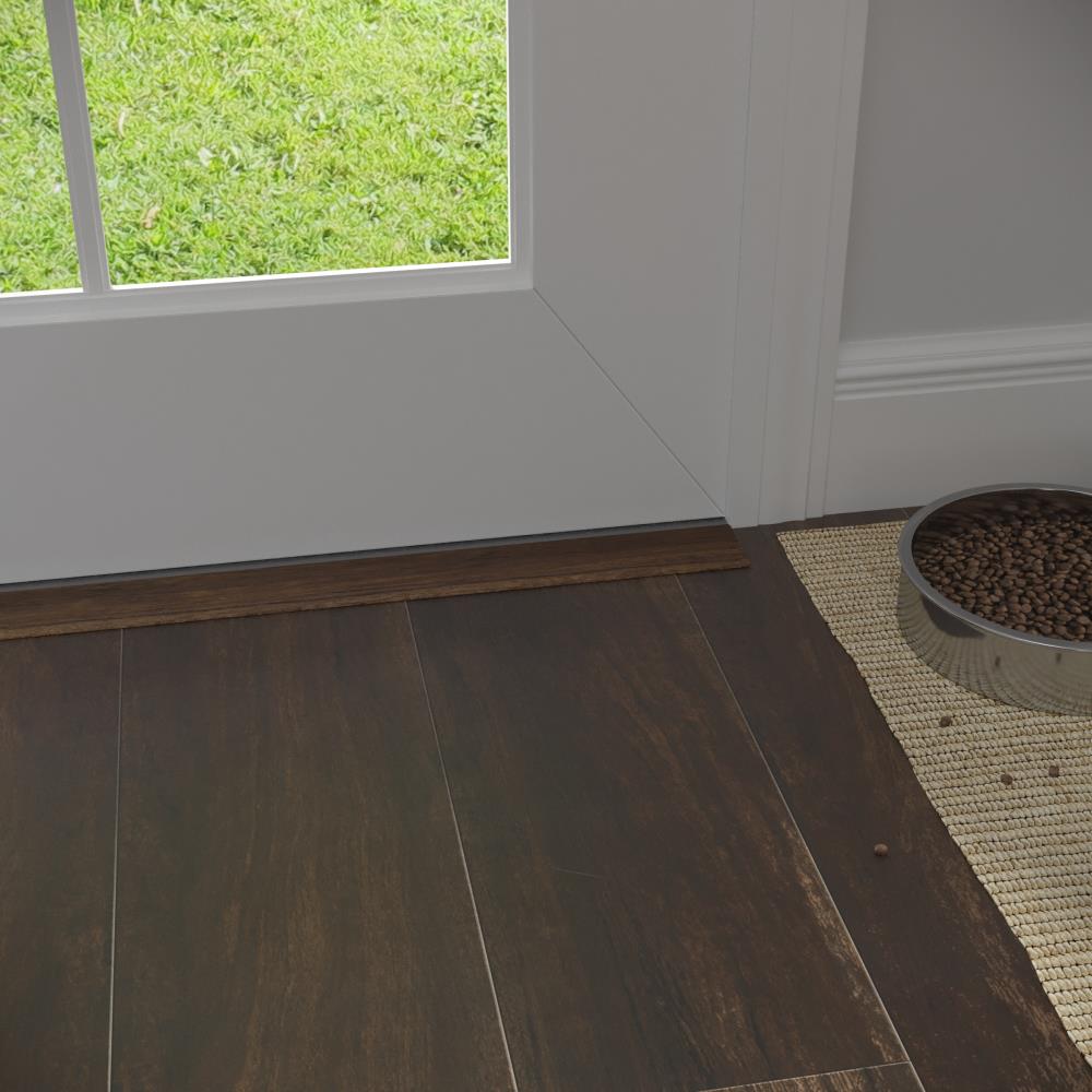CALI Hickory Brook 1.37-in x 72.83-in Vinyl Floor Threshold