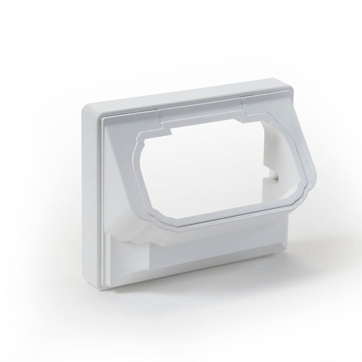 Deckorators 3.625-in x 1.25-in Contemporary grab and go White Plastic Stair Connector (4-Pack)