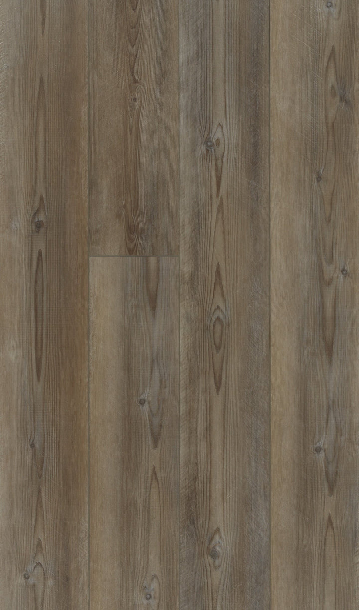 Shaw Prismatic Plus Lenawee Brown 20-mil x 7-in W x 48-in L Waterproof Interlocking Luxury Vinyl Plank Flooring (18.91-sq ft/ Carton)