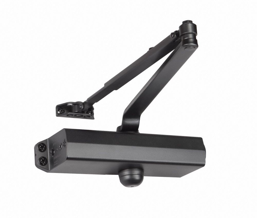 NORTON 1601 Heavy Duty Door Closer, Black