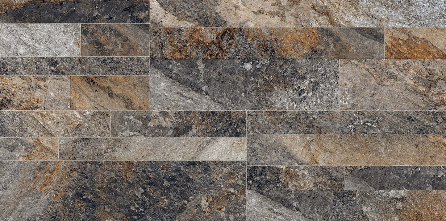 DELLA TORRE Belmont Multi 12-in x 24-in Matte Porcelain Floor and Wall Tile product image