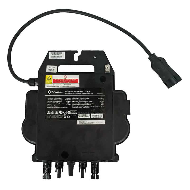 APsystems DS3 Single Phase Microinverter 768W 220V 60HZ