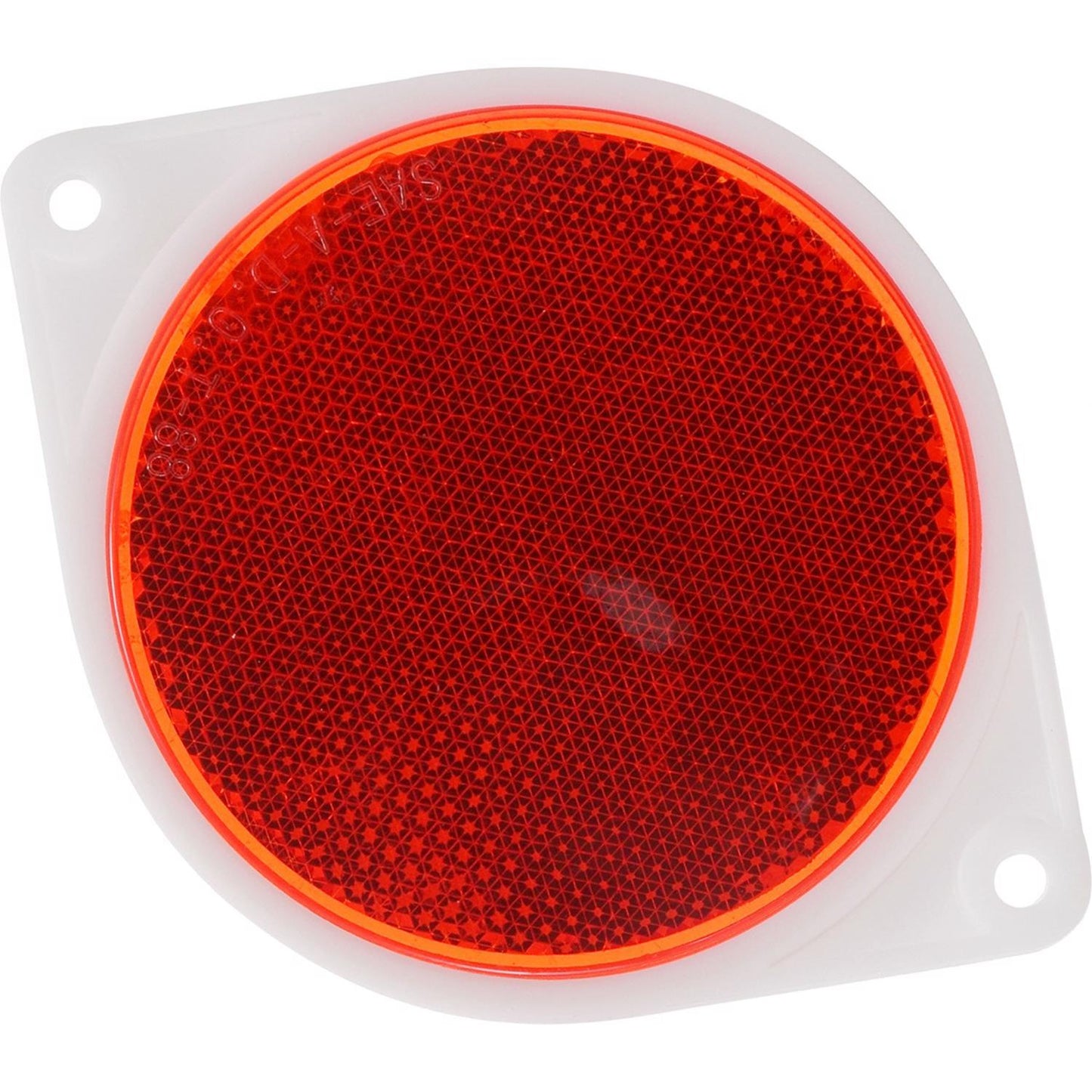Hillman 3 in. Round Red Reflectors, 2-Pack
