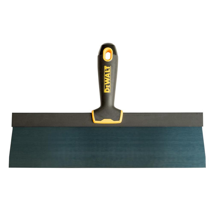 10 in. Blue Steel Hammer-End Taping Knife with Soft Grip Handle - Super Arbor