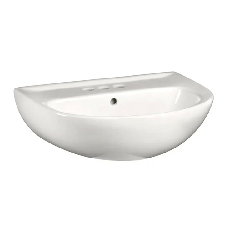 American Standard Evolution 24 in. Pedestal Sink Basin in White