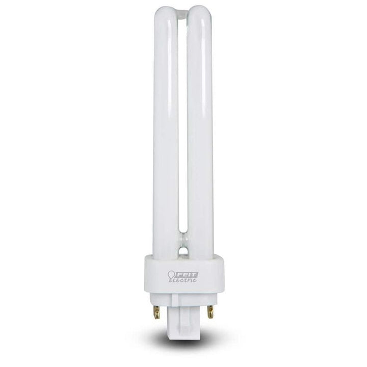 18-Watt Equivalent PL CFLNI Quad Tube 4-Pin G24Q-2 Base Compact Fluorescent CFL Light Bulb, Cool White 4100K (1-Bulb)