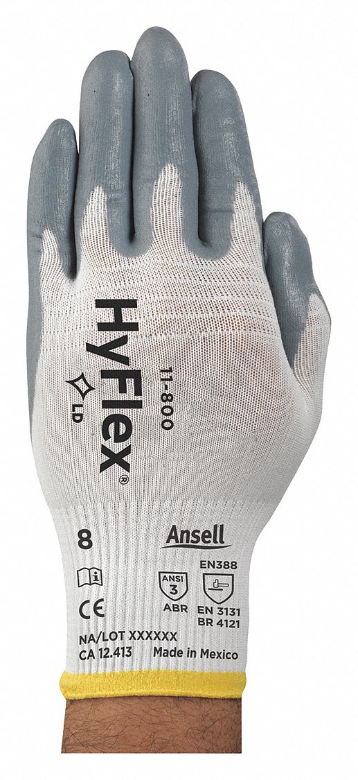 HYFLEX Foam Nitrile Coated Gloves XL - Superior Grip and Flexibility