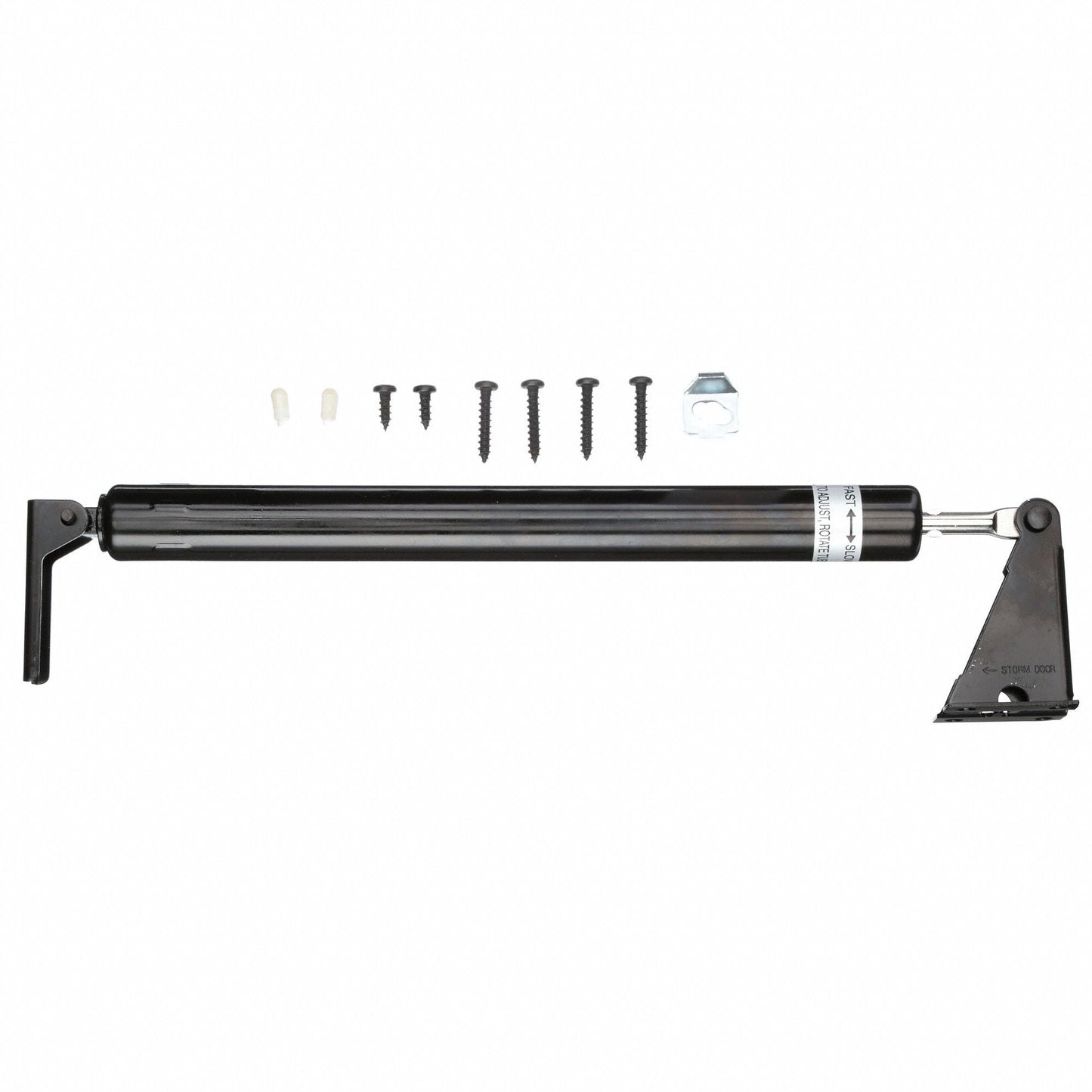 APPROVED VENDOR Standard Arm Mount Door Closer, Black