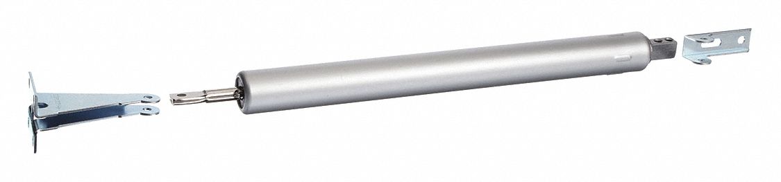 APPROVED VENDOR Aluminum/Stainless Steel Door Closer - Standard Mount, Hold Open, Hydraulic
