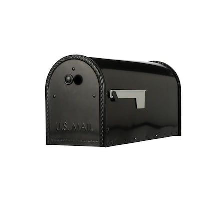 Gibraltar Mailboxes Edwards Large Metal Post Mount Mailbox