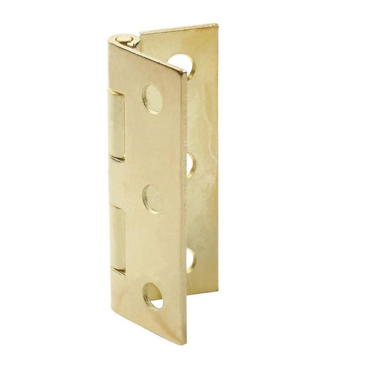 2 in. x 1-3/8 in. Bright Brass Broad Hinges