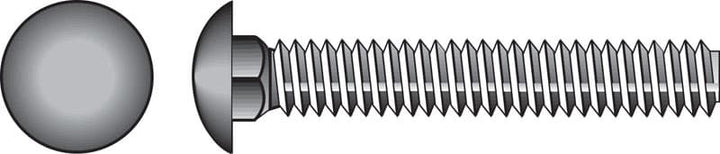 Hillman 1/4 in. x 1-1/2 in. Stainless Steel Carriage Bolt, 50-Pack