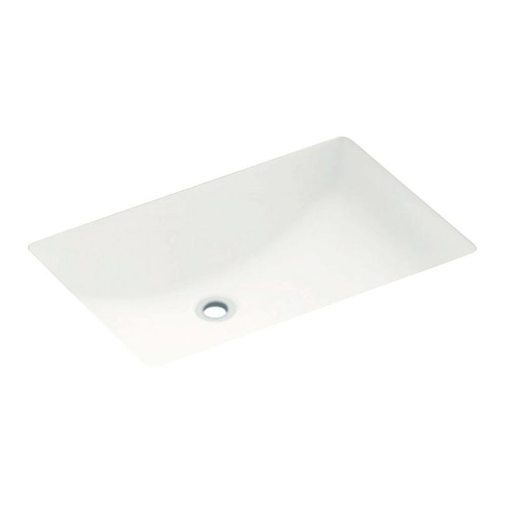 Swan 19 in. Rectangular Undermount Bathroom Sink in White