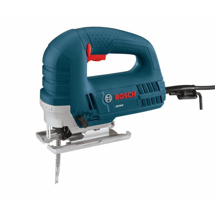 6 Amp Corded Variable Speed Top-Handle Jig Saw Kit with Assorted Blades and Bonus 2.5 Amp 5 in. Corded Palm Sander