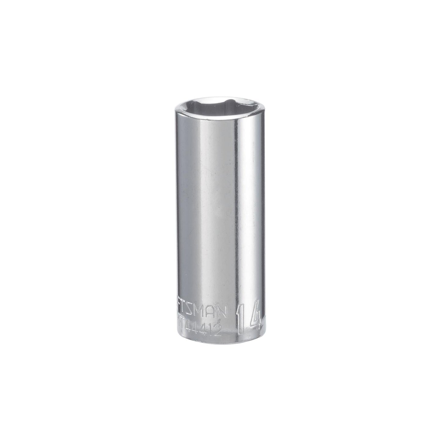 Craftsman 14mm Metric Deep Socket - 1/4 in. Drive, 6 Point
