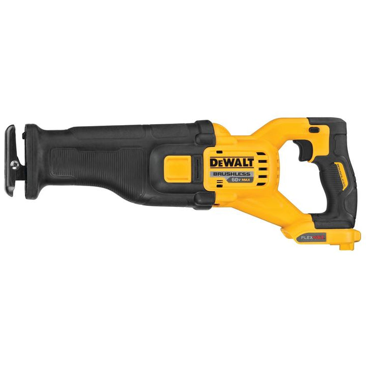 FLEXVOLT 60-Volt MAX Lithium-Ion Cordless Brushless Reciprocating Saw (Tool-Only) with Bonus Battery 3Ah and Charger