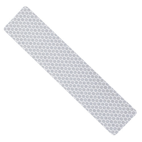 Hillman 1 in. W x 6 in. L White Reflective Safety Tape, 6-Pack