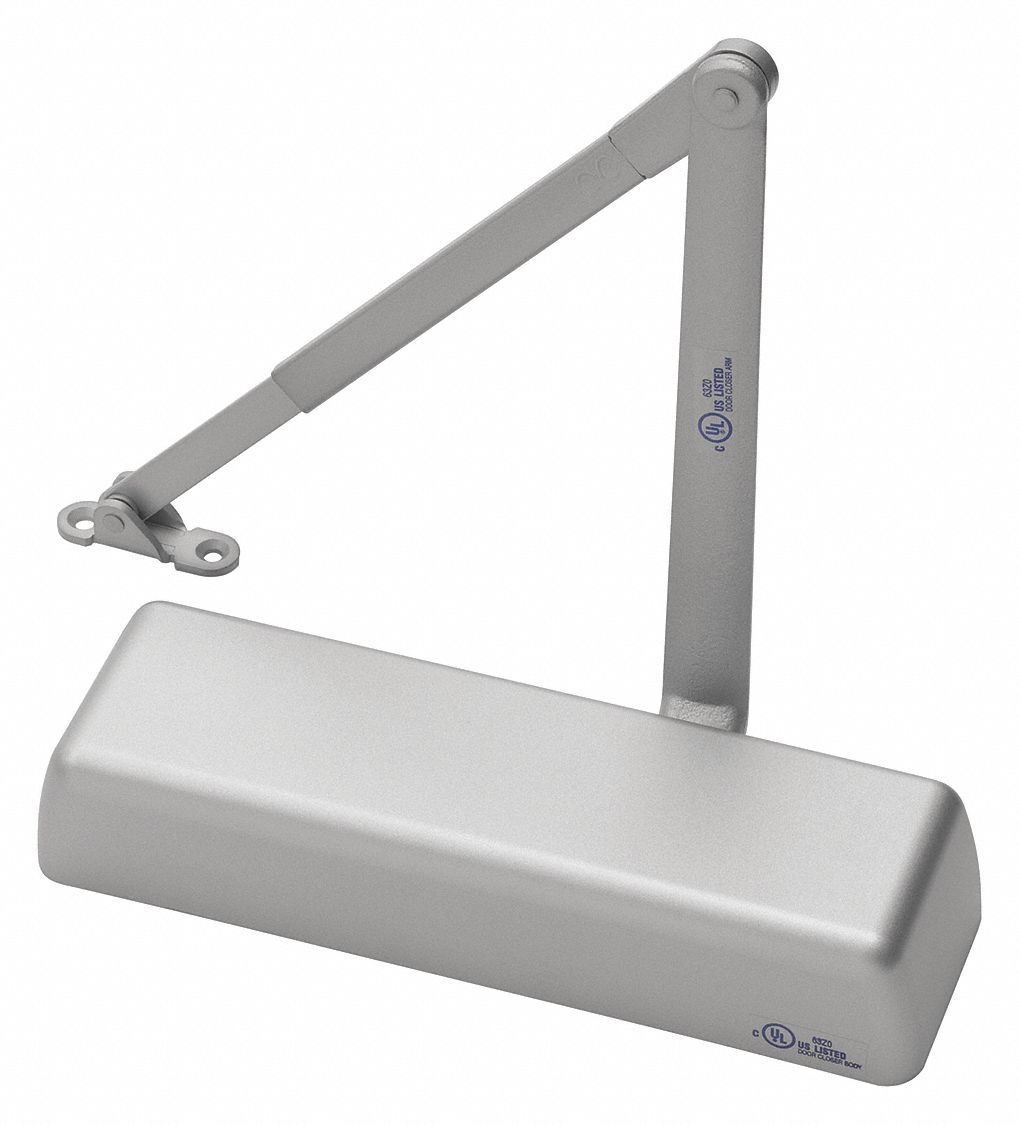 NORTON DOOR CONTROLS Heavy Duty Aluminum Door Closer with Standard Mounting