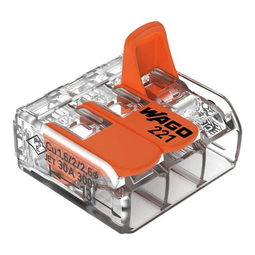 EZ Solar 3-Position WAGO 221 Lever Nut