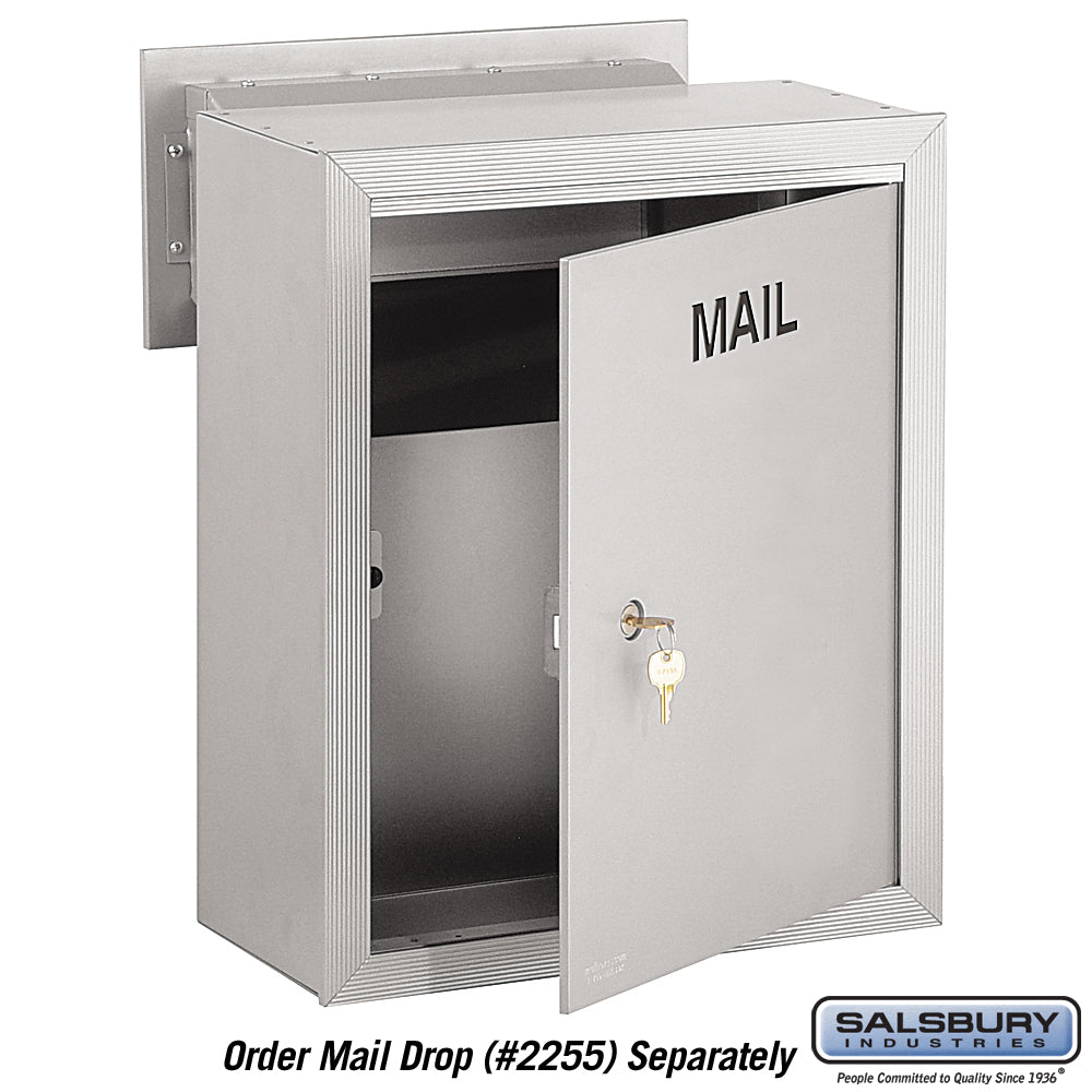 Custom Door Engraving - Black Filled for Mail Receptacle