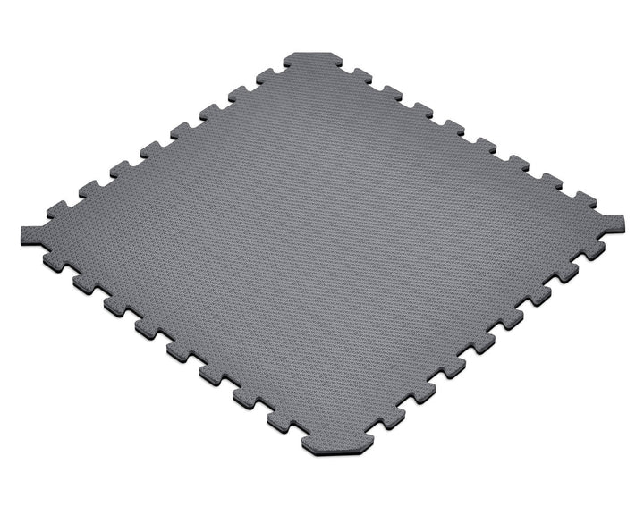 Norsk Black/Blue 24 in. x 24 in. x 0.51 in. Foam Interlocking Reversible Floor Mat (6-Pack)
