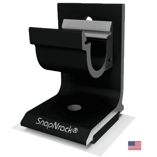 SnapNrack UltraFoot Rafter Black