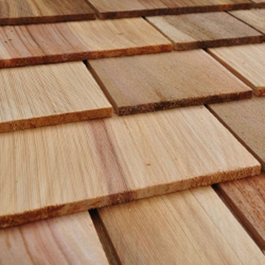 Watkins Sawmill 18" #1 Western Red Cedar Perfection Shingles – Class B