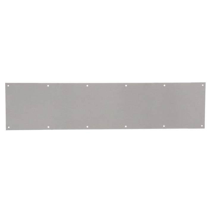 8 in. x 34 in. Satin Stainless-Steel Commercial Kick Plate - Super Arbor
