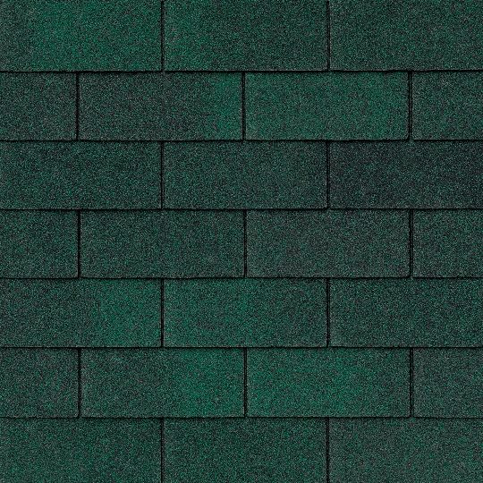 CertainTeed Roofing XT 25 Shingles – Hunter Green, 36 in x 12 in, 5 in Exposure