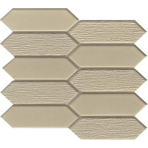 Emser Picket 11-Pack Honey Glass Border Tile (10-in x 10-in)