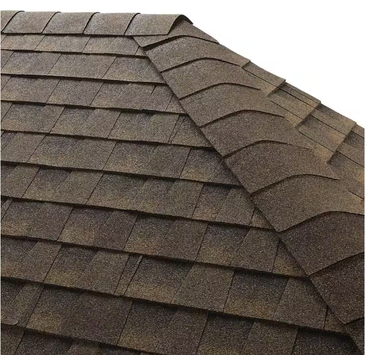 Seal-A-Ridge Barkwood Hip and Ridge Cap Roofing Shingles (25 lin. ft. per Bundle) (45-pieces)
