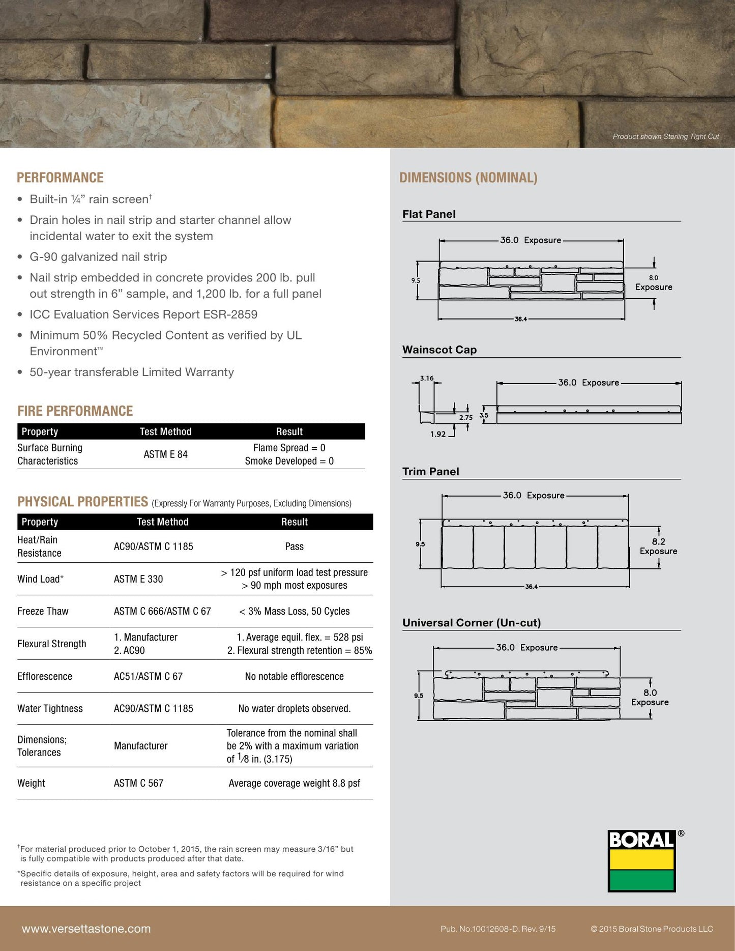 Boral Batten Extenders 10"
