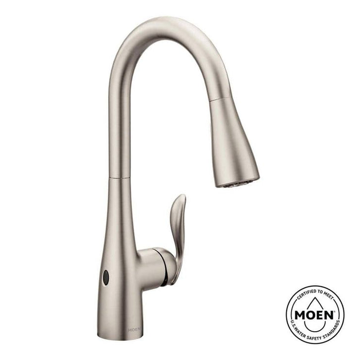 Arbor Touchless Single-Handle Pull-Down Sprayer Kitchen Faucet with MotionSense Wave in Spot Resist Stainless