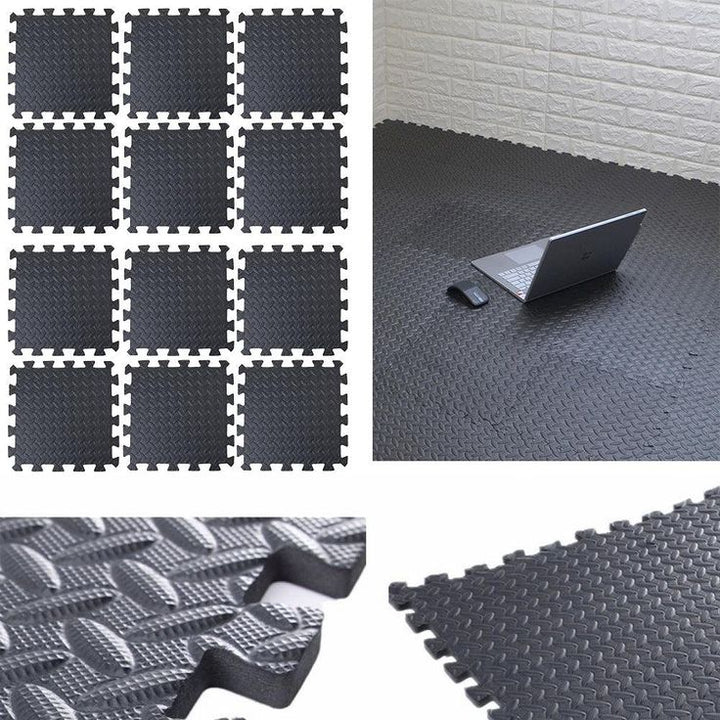 Gym Flooring Mats Puzzle Exercise Mats EVA Foam Interlocking Tiles for Home Gym Workout