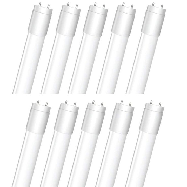 Feit Electric 4 ft. 18-Watt T8 Cool White (4000K) Plug and Play Linear LED Tube Light Bulb Maintenance Pack (10-Pack)