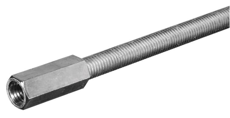 Boltmaster 7/16 in.-14 Zinc-Plated Steel Coupling Nuts, 2-Pack