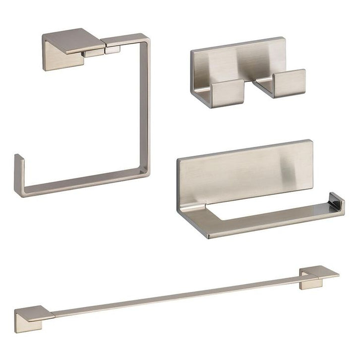 DELTA 4-Piece Vero Stainless Decorative Bathroom Hardware Set