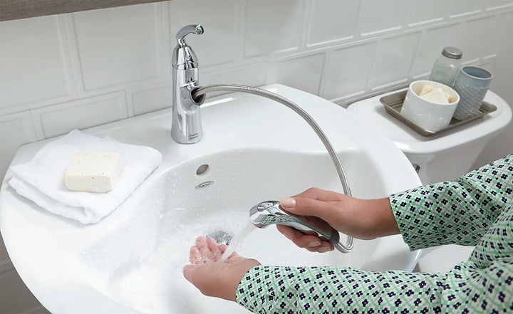 American Standard Ravenna Pedestal Combo Bathroom Sink, Center Hole Only, White, 24-1/4 x 20 in., 34 in. H