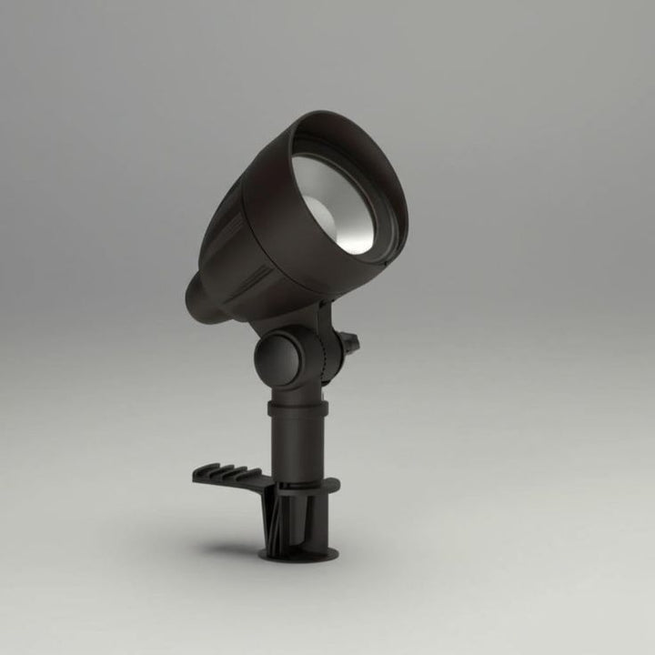 Hampton Bay 4.5-Watt Millennium Bronze Adjustable LED Landscape Flood Light